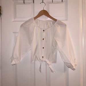 SHEIN Tops - SHEIN white blouse SHEIN Tops - SHEIN white blouse